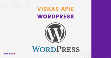 Kas yra WordPress